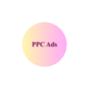 PPC Ads (paid per click), for digital marketing services.