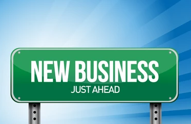 New business sign